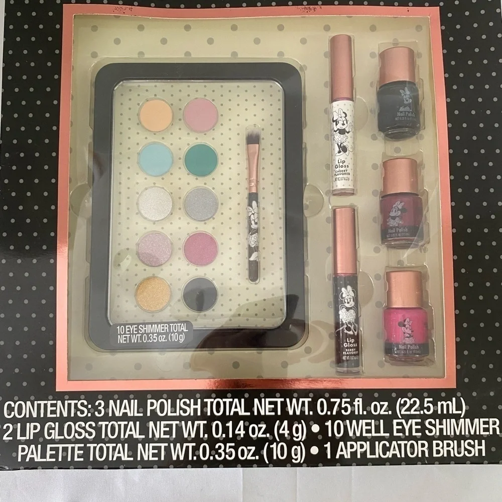 Disney Minnie Mouse Eye, Lip & Nail Gift Set (FH)
